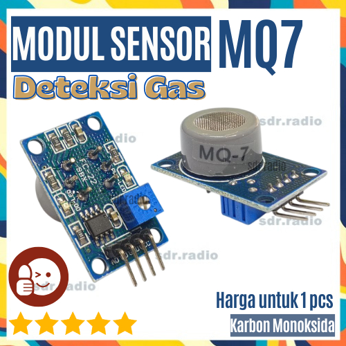 Jual Gas Sensor Module MQ Series – MQ-3 MQ-4 MQ-5 MQ-7 MQ-8 untuk ...