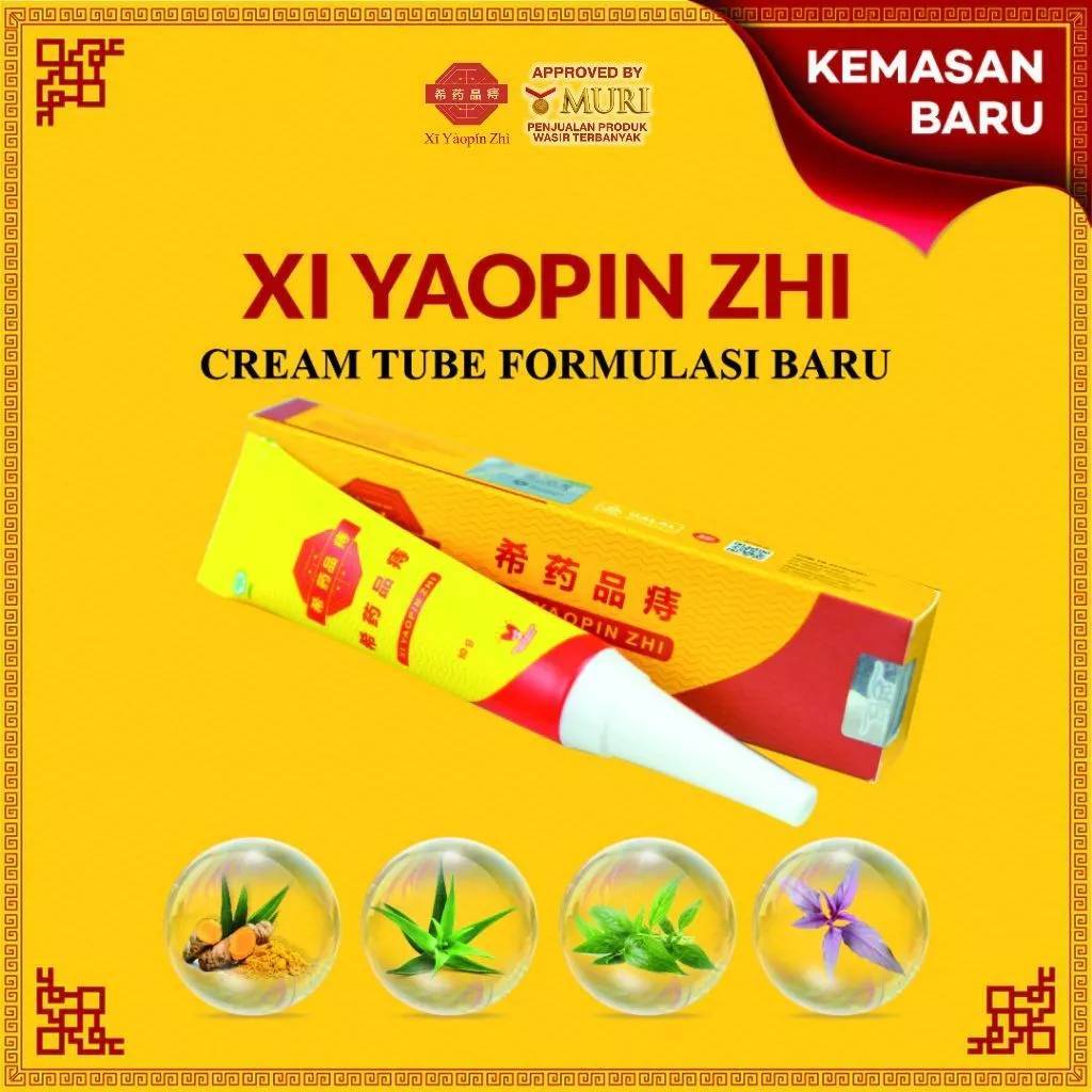 XI YAOPIN ZHI Original Krim Cream Salep Untuk Perdangan Benjolan Wasir Ambeien Obat Ambeien Stadium 1 2 3 4