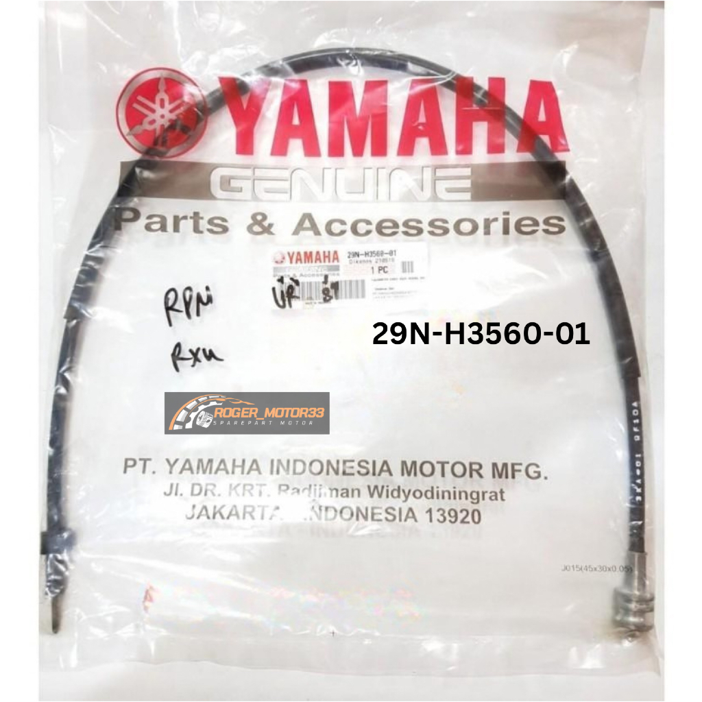 Jual KABEL TALI RPM RX KING YAMAHA ORIGINAL 29N-H3560-01 | Shopee Indonesia