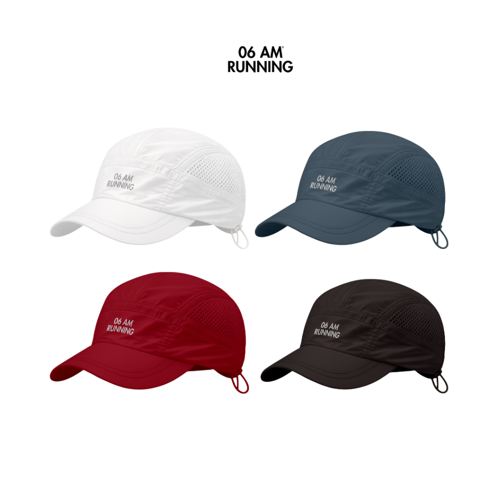 Jual 06 AM RUNNING Aero Cap – Topi Lari Ringan & Breathable | Running ...