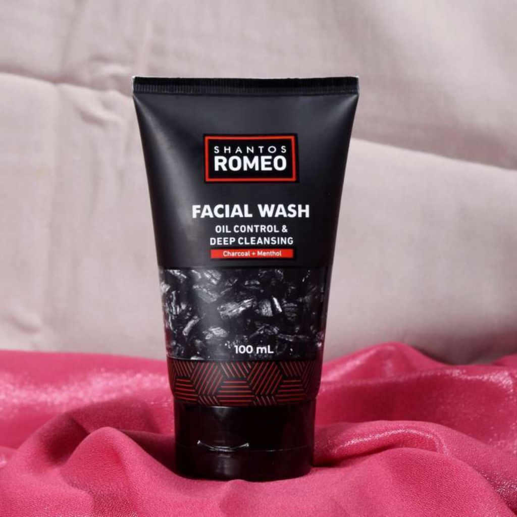 Jual SHANTOS ROMEO FACIAL WASH 100 ML | Shopee Indonesia