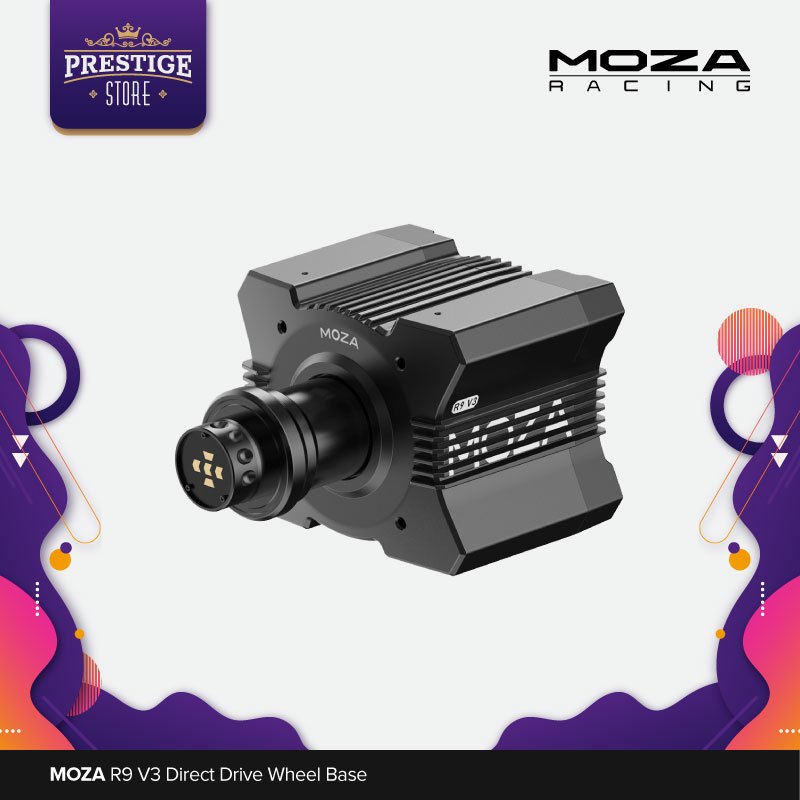 Jual MOZA R9 V3 Direct Drive Wheel Base 9Nm // NOT Simagic Fanatec ...