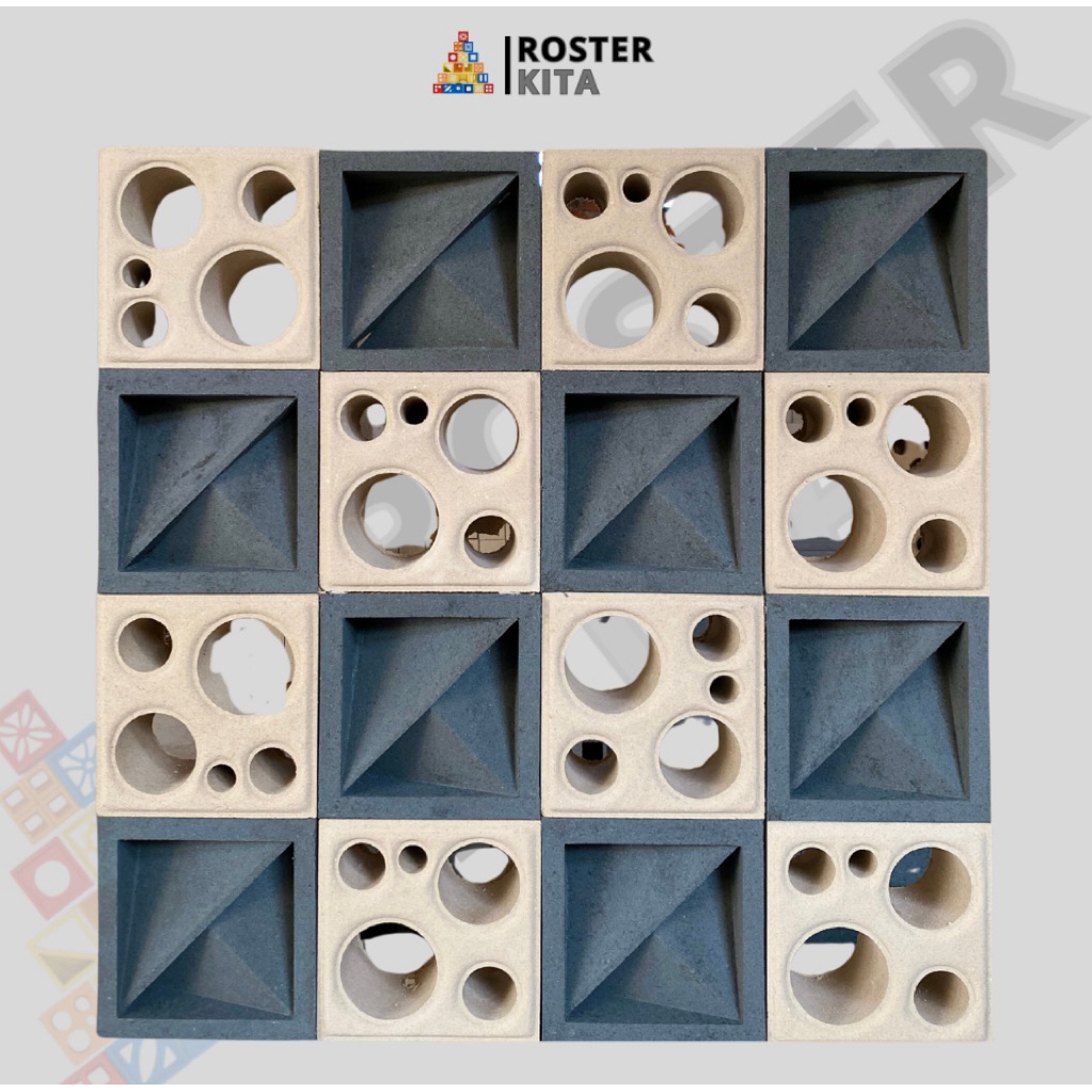 Jual Roster beton,roster minimalis,Roster putih,roster abu,bata Roster ...