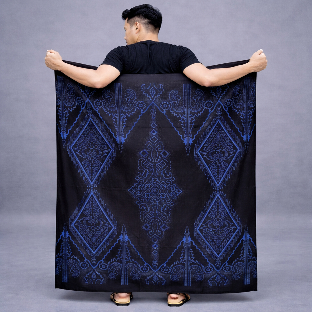 Sarung Batik Pria Dewasa Pekalongan Motif Gurda Adem
