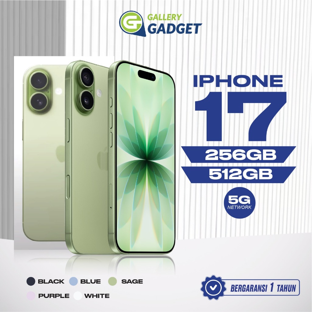 Jual iPhone 17 [256GB] [512GB] Chipset A19 - Super Retina XDR OLED ...