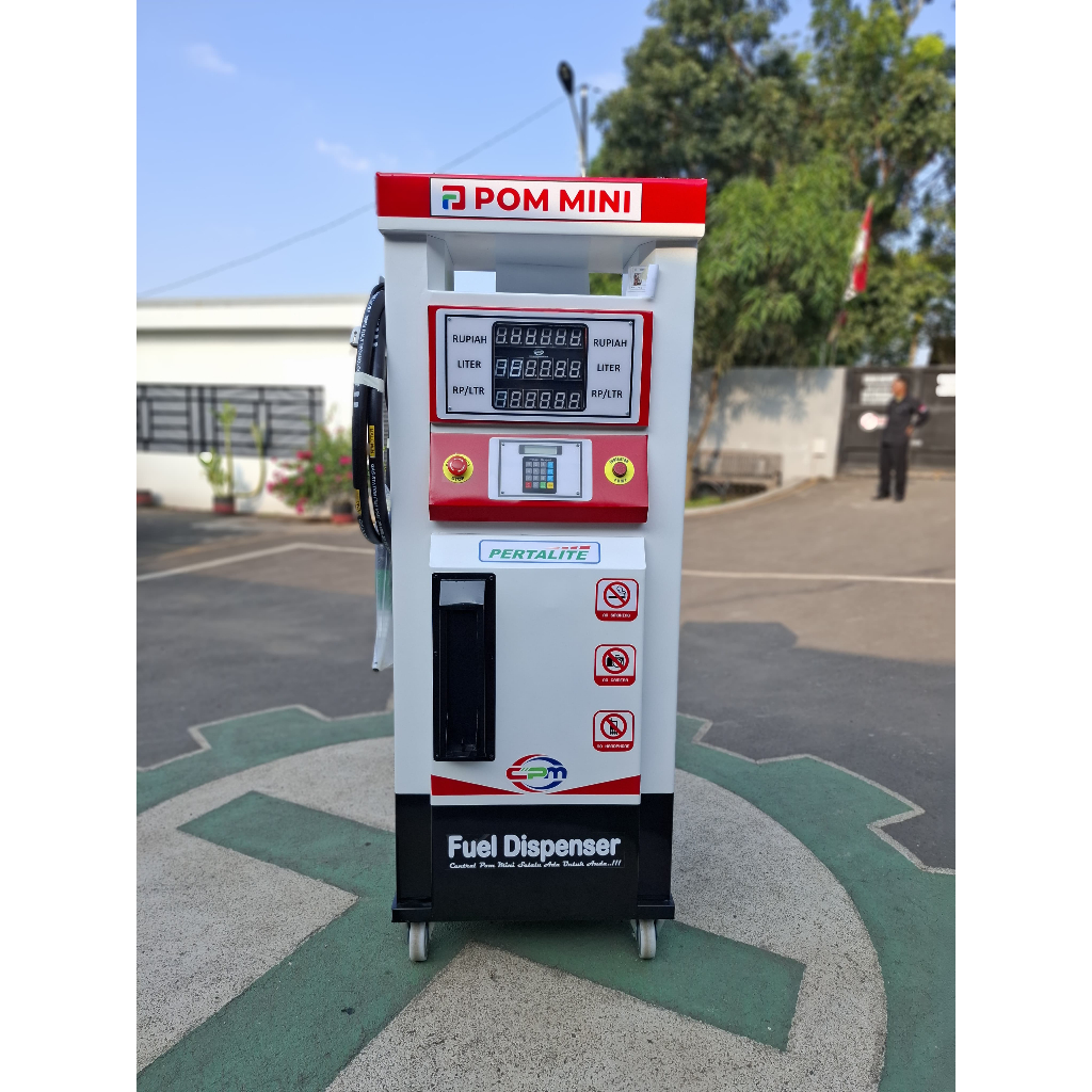 Jual POM MINI - Pertamini digital 1 Nozzle 110 Liter | Shopee Indonesia