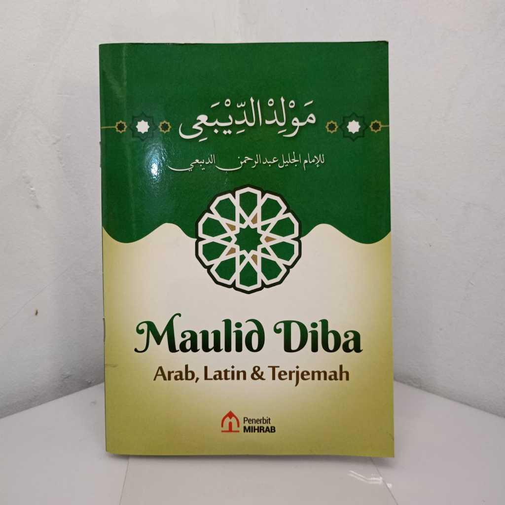 Jual Kitab MAULID DIBA - Arab Latin dan Terjemah Ukuran BESAR A5 ...