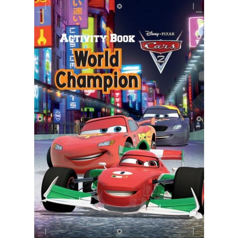 Jual Activity Book Cars : World Champion **DISNEY PIXAR CARS 2 | Shopee ...