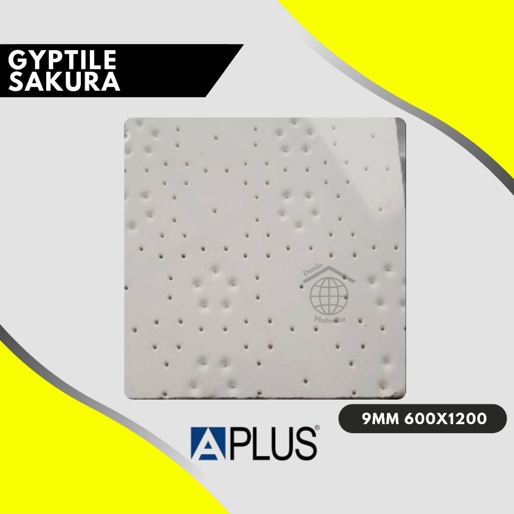 Jual Gyptile Aplus 9mm 60x120 / gyptile sakura / gyptile akustik ...