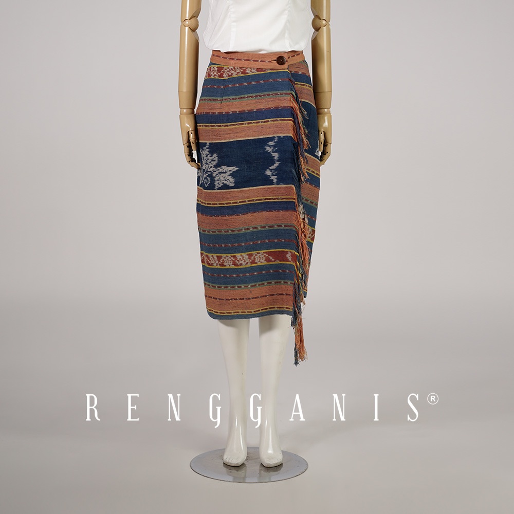 Jual Rengganis Tenun Ikat Pencil Skirt | Rok Pensil Tenun Sikka NTT ...