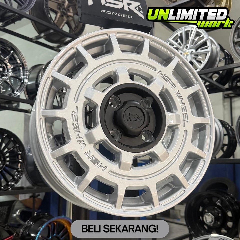 Jual Velg Rally HSR MENTAWAI R14 Tampilan Sporty Untuk Avanza Kijang ...
