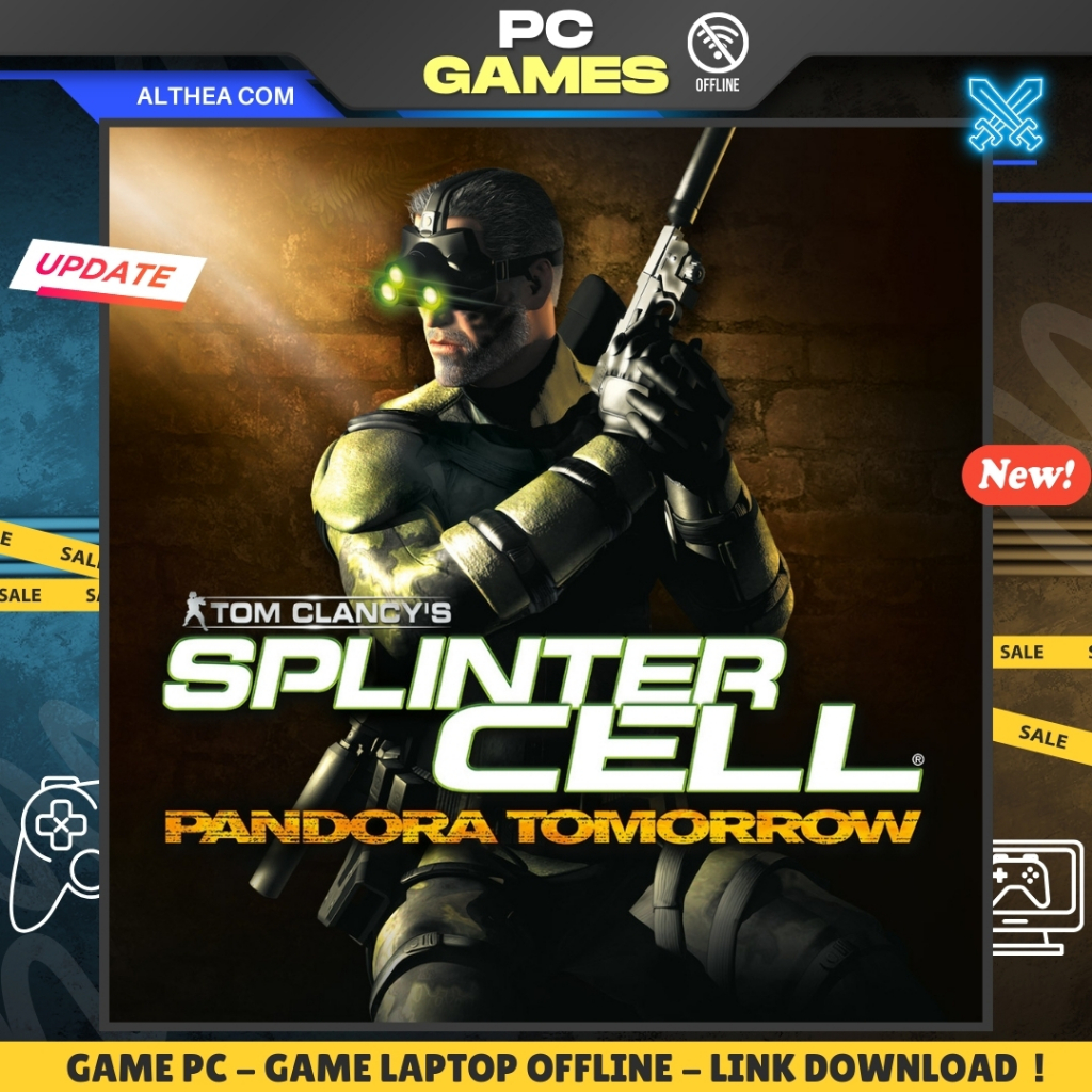 Jual TOM CLANCY’S SPLINTER CELL PANDORA TOMORROW - STEALTH - ACTION ...
