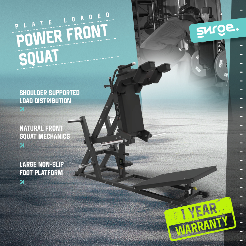 Jual SURGE Commercial Power Front Squat – Strength Machine | Shopee ...