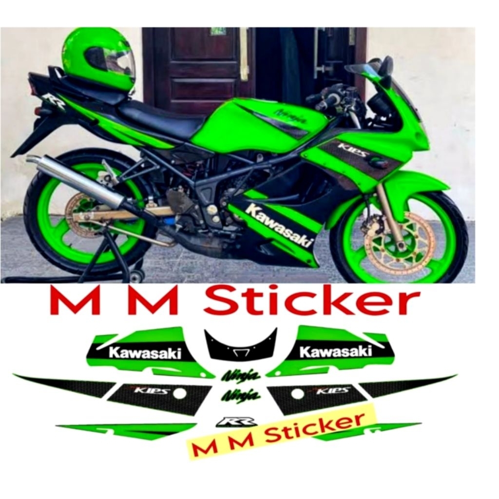 Jual Striping Sticker Ninja RR old Gen 2 (Bahan premium) | Shopee Indonesia