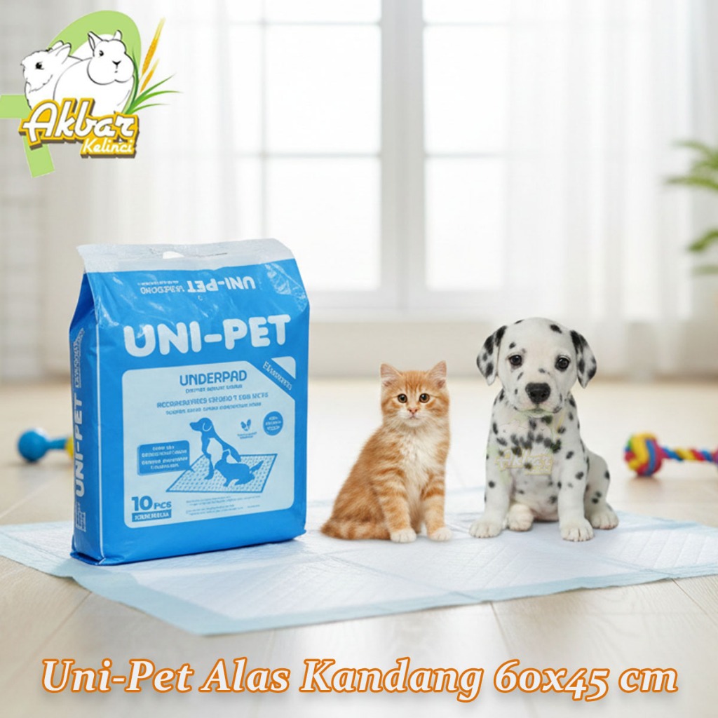 Jual Uni Pet Underpad 60x45 cm Alas Pipis Poop Kucing anjing Perlak ...