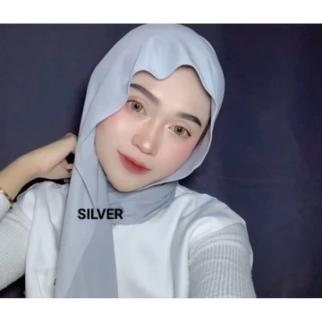 Hijab Polos Rayon Tancel Pashmina Polos Premium Model