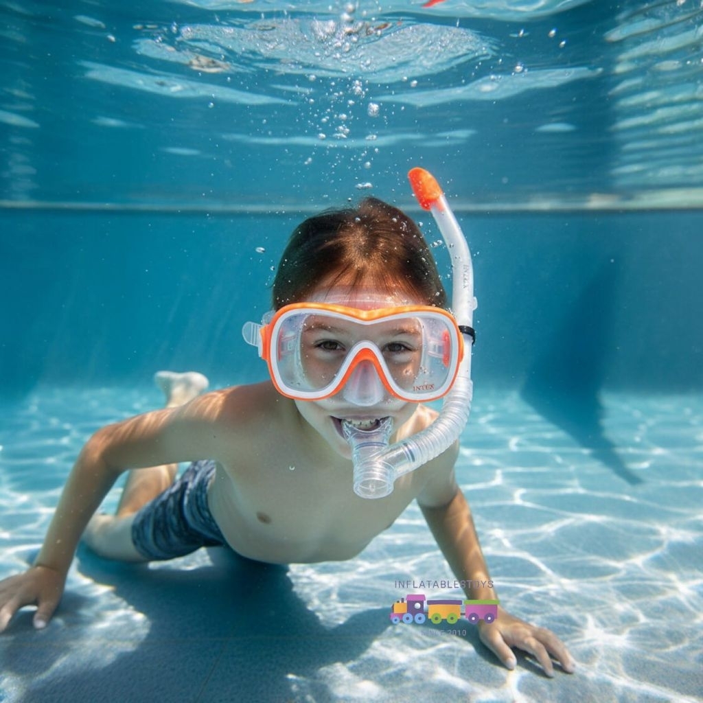 Jual Inflatablestoys - Intex snorkel Wave Rider swim set 55647 | Shopee ...