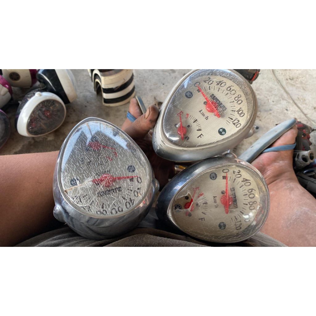 Jual Speedometer Yamaha Fino Thailand 4DO Full Set | Shopee Indonesia