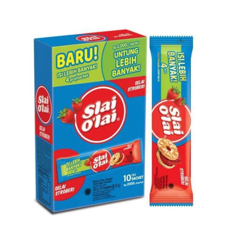 Jual Slai Olai Snack Box isi 10sachet @32gr | Shopee Indonesia