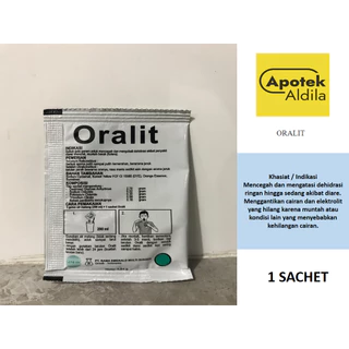 ORALIT PER SACHET UNTUK MENCEGAH DAN MENGOBATI DEHIDRASI AKIBAT DIARE