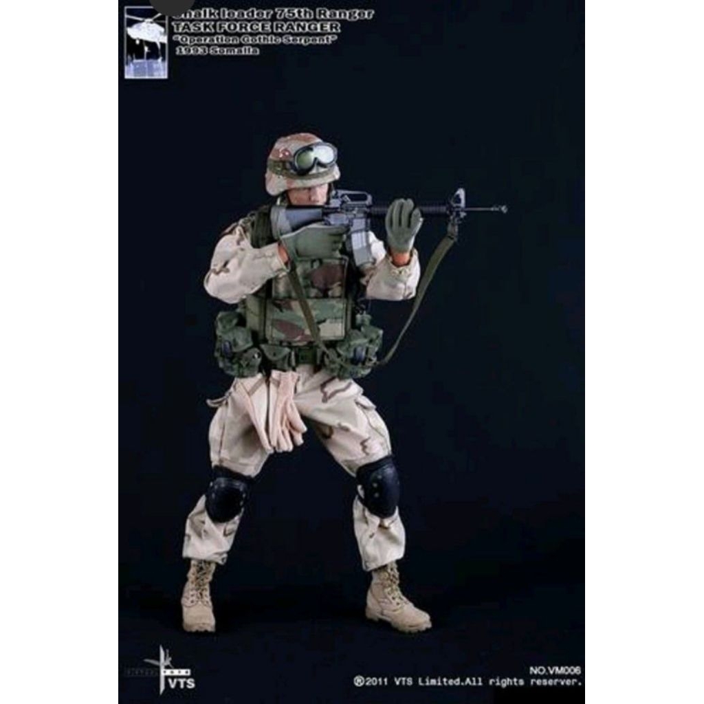 Jual VTS Chalk leader 75th Ranger TASK FORCE Operation Gothic Serpent ...