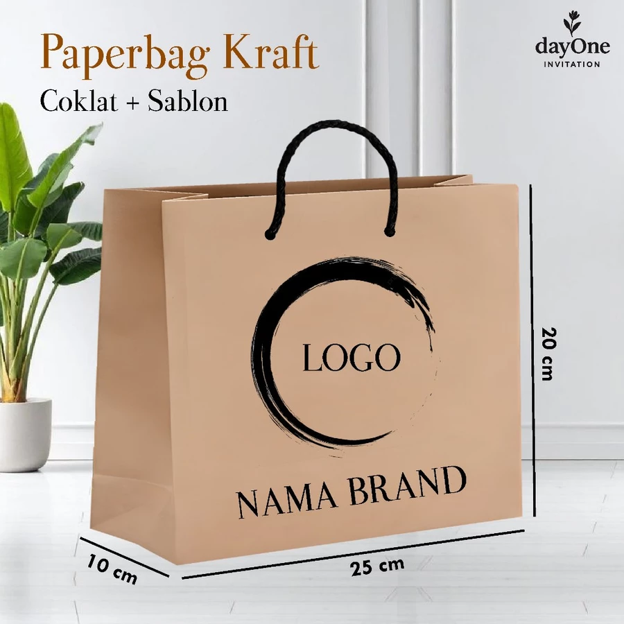 Paper Bag Sablon Custom Hampers