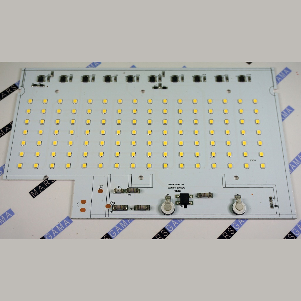 Jual Papan LED SMD AC 220V 100W langsung PLN Tanpa Driver | Shopee ...