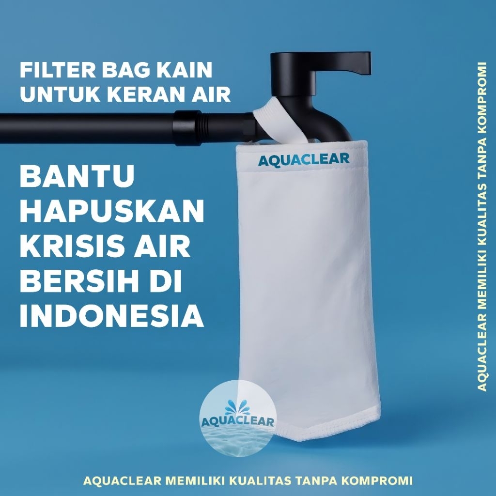 Jual kain filter air keran saringan penjernih air keran bak mandi water ...