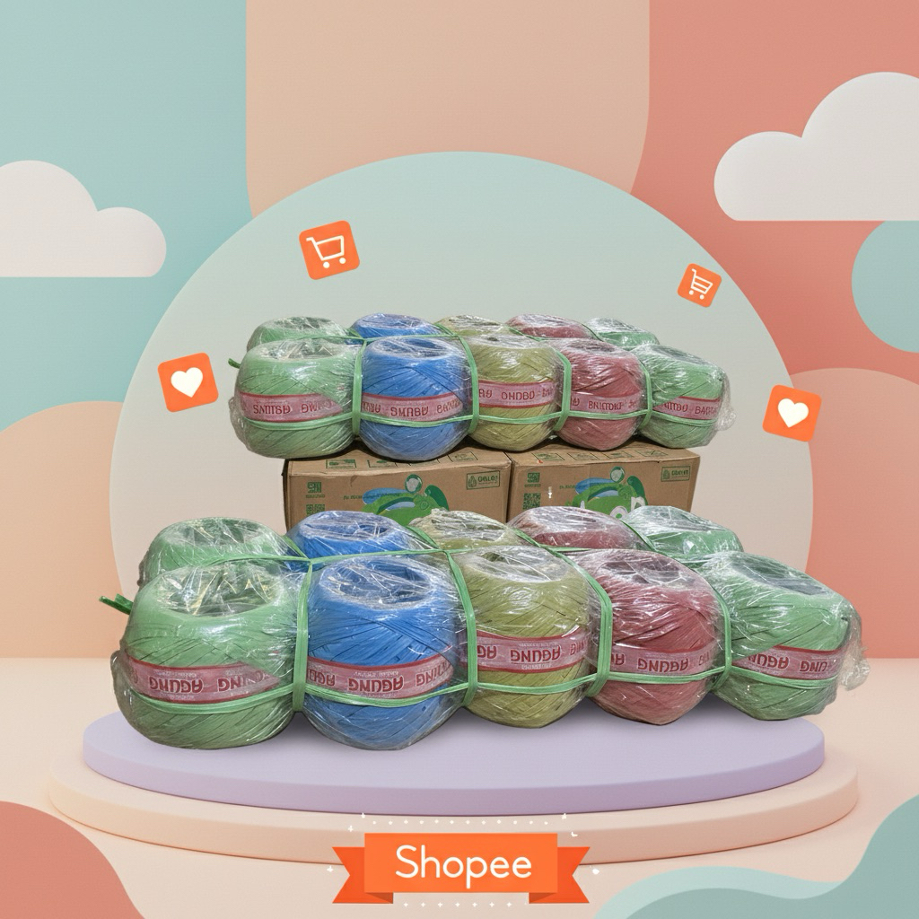 Jual Tali Rafia 1 Roll Terlengkap & Harga Terbaru April 2026 | Shopee ...