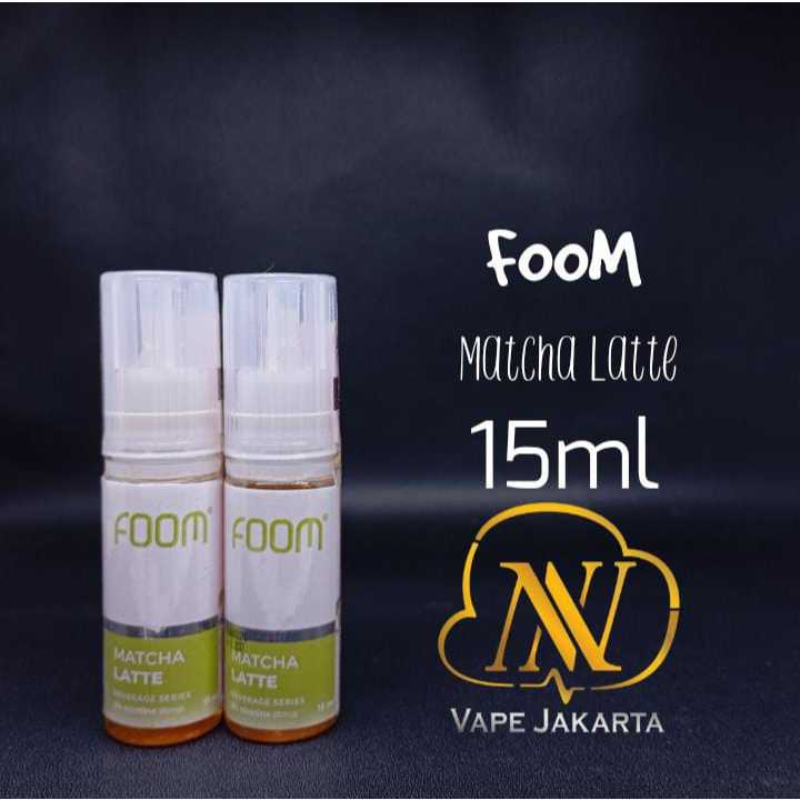 Jual Foom 15ml Matcha Latte Salt Nic 30mg by Foom | Shopee Indonesia