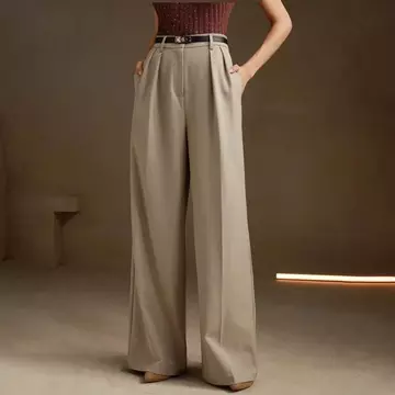 Celana Kerja Wanita Highwaist Loose Pants Jumbo S 3XL Celana Kulot Panjang Premium First Hand