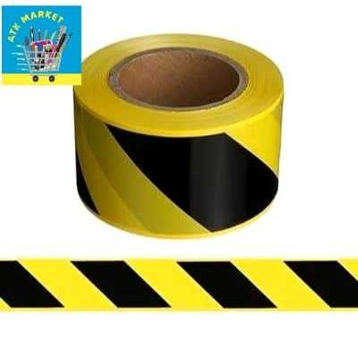 Jual (Tanpa Lem) Police Line 2 Inch x 300 Meter Hitam Kuning Garis ...