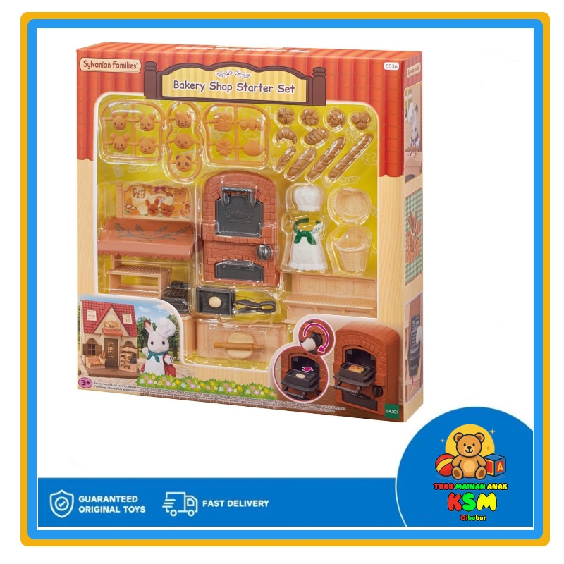 Jual Sylvanian Families Bakery Shop Starter Set Original – Mainan ...