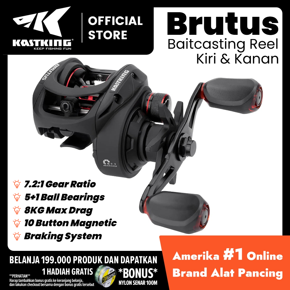 Gear Ratio Bc Kastking [OFFICIAL] KASTKING BRUTUS Reel BC Reel