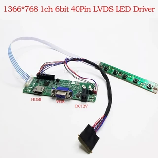 PER N141I3-L02/L05 HDMI VGA 1-CCFL LVDS 30 pin 1280x800 scheda controller kit fai da te EUR 26
