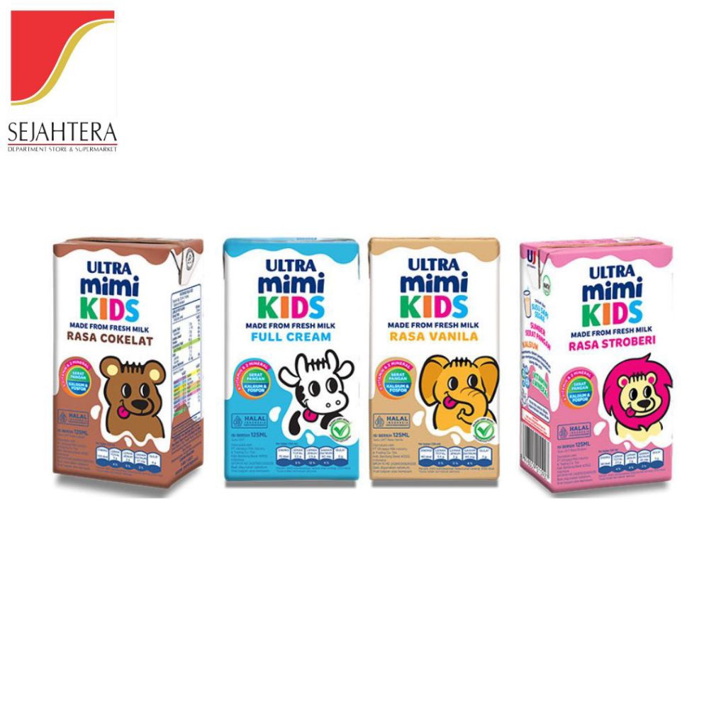 Jual ULTRA MIMI KIDS 125ml BOX All Varian | Shopee Indonesia