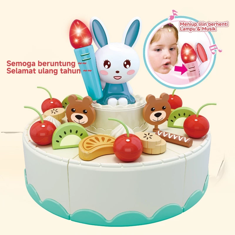 Mainan Kue Ulang Tahun Potong Kue - 5