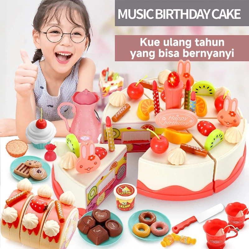 Mainan Kue Ulang Tahun Potong Kue - 6