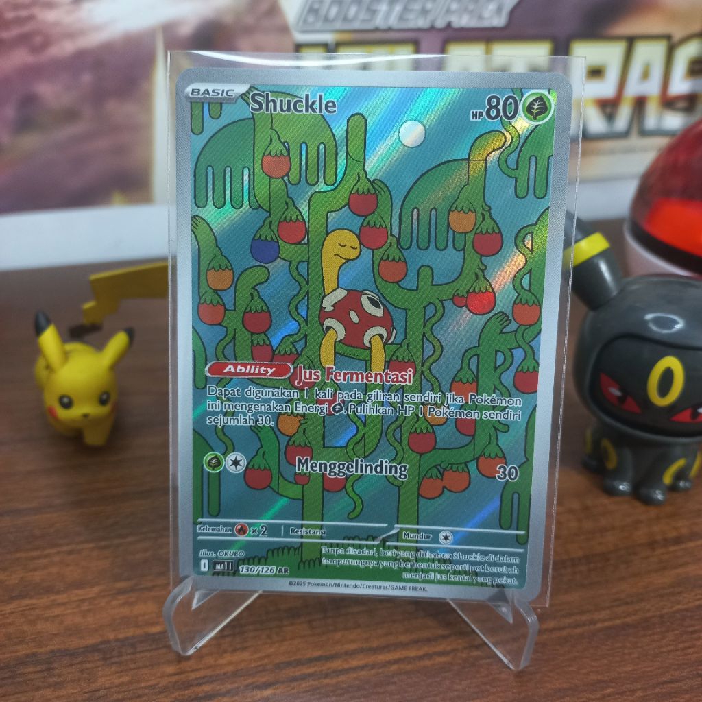 Jual Shuckle AR MA1 130/126 - Kartu Pokemon TCG Indonesia Mega Evolusi ...