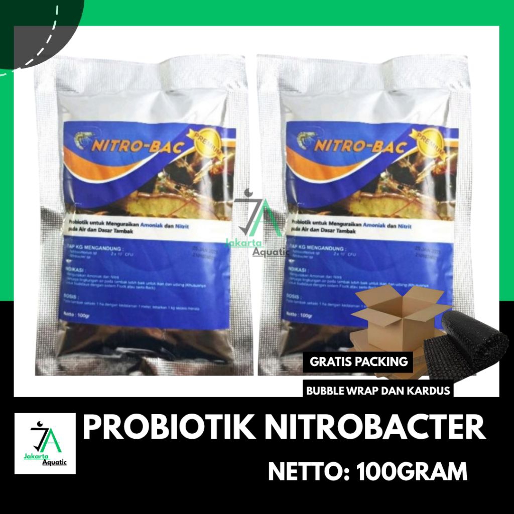 Jual Probiotik nitrobacter 100gram / nitrobacter/probiotik nitrobacter ...