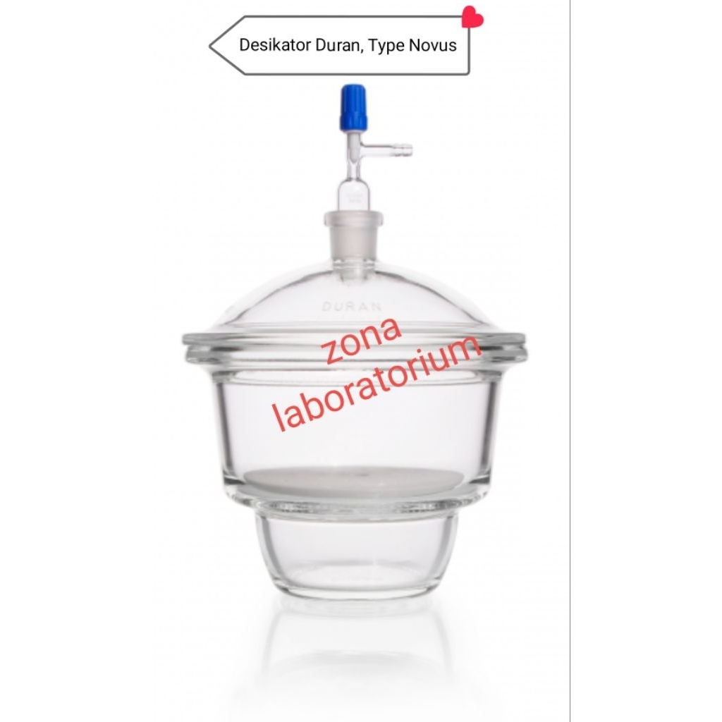 Jual Desikator Duran 30cm Vacum - Desiccator Vacuum Duran 30cm Novus ...