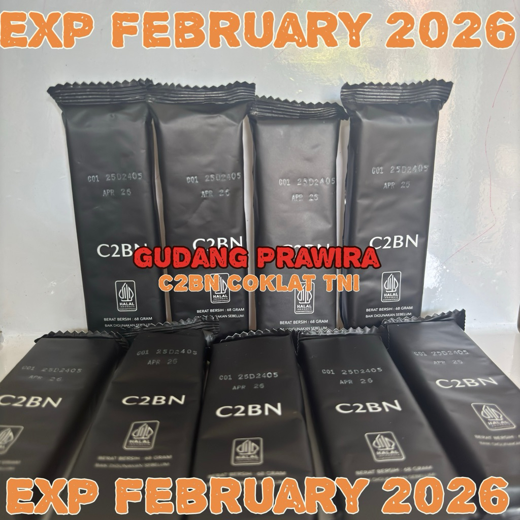Jual RANSUM C2BN COKLAT TNI EXP FEBRUARY 2026 | Shopee Indonesia