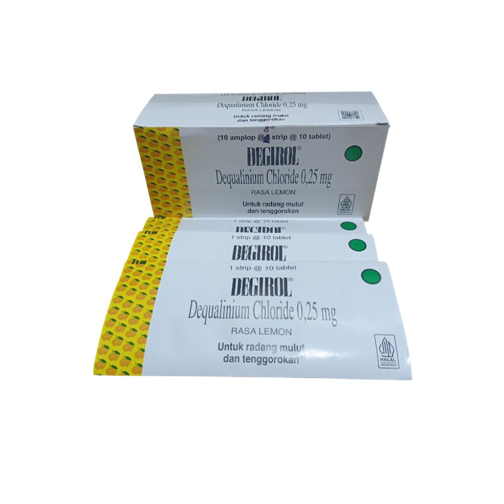 Jual degirol rasa lemon paket 2 strip | Shopee Indonesia