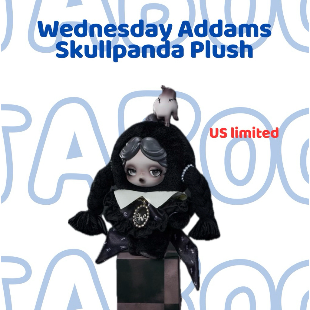Jual Wednesday Addams SkullPanda Plush - FAST PO | Shopee Indonesia