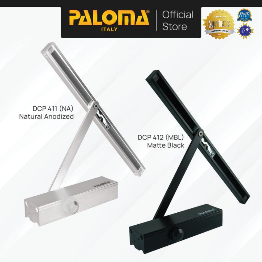 Jual PALOMA Door Closer Penutup Penahan Pintu Otomatis Hydraulic ...