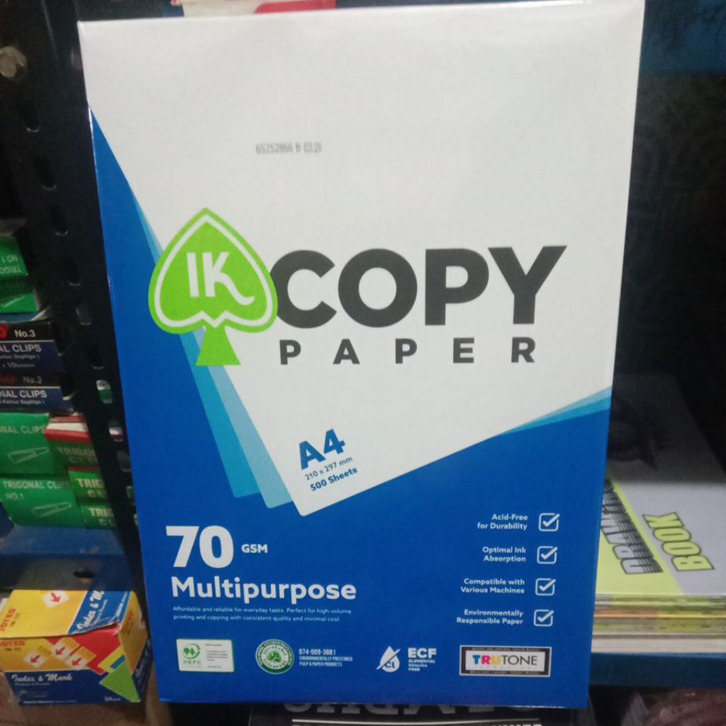 Jual ik kertas HVS 70gram A4 / rim | Shopee Indonesia