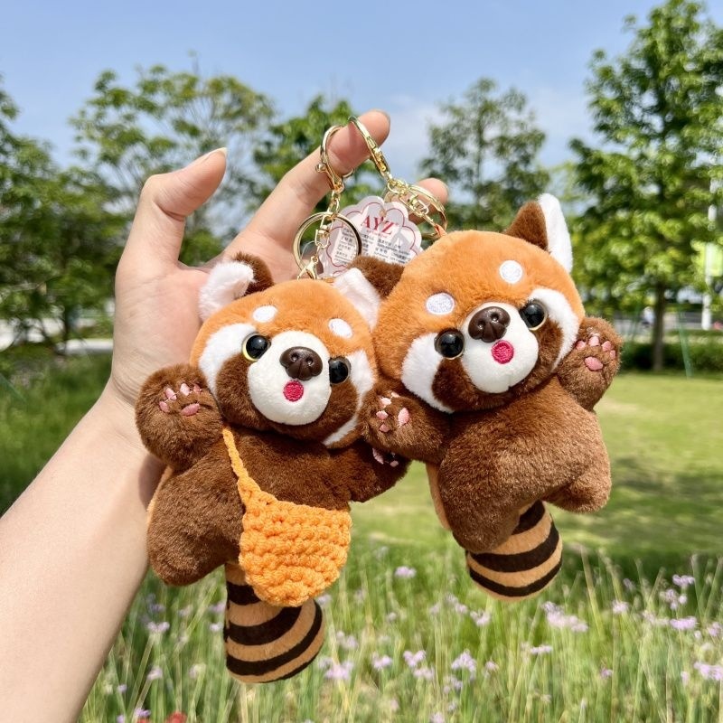 Jual Gantungan Kunci Mewah Rakun Kecil/Ornamen Tas/Gantungan Kunci ...