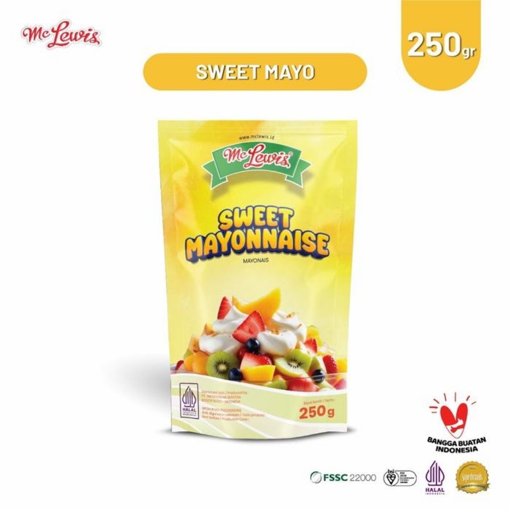 Jual Mc Lewis Sweet Mayonaise 250 gram | Shopee Indonesia