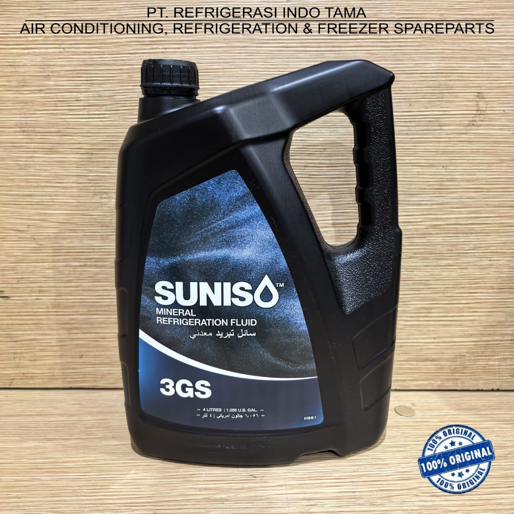 Jual Oil Compressor SUNISO 3 GS 4L - OLI 3GS 4 Liter | Shopee Indonesia