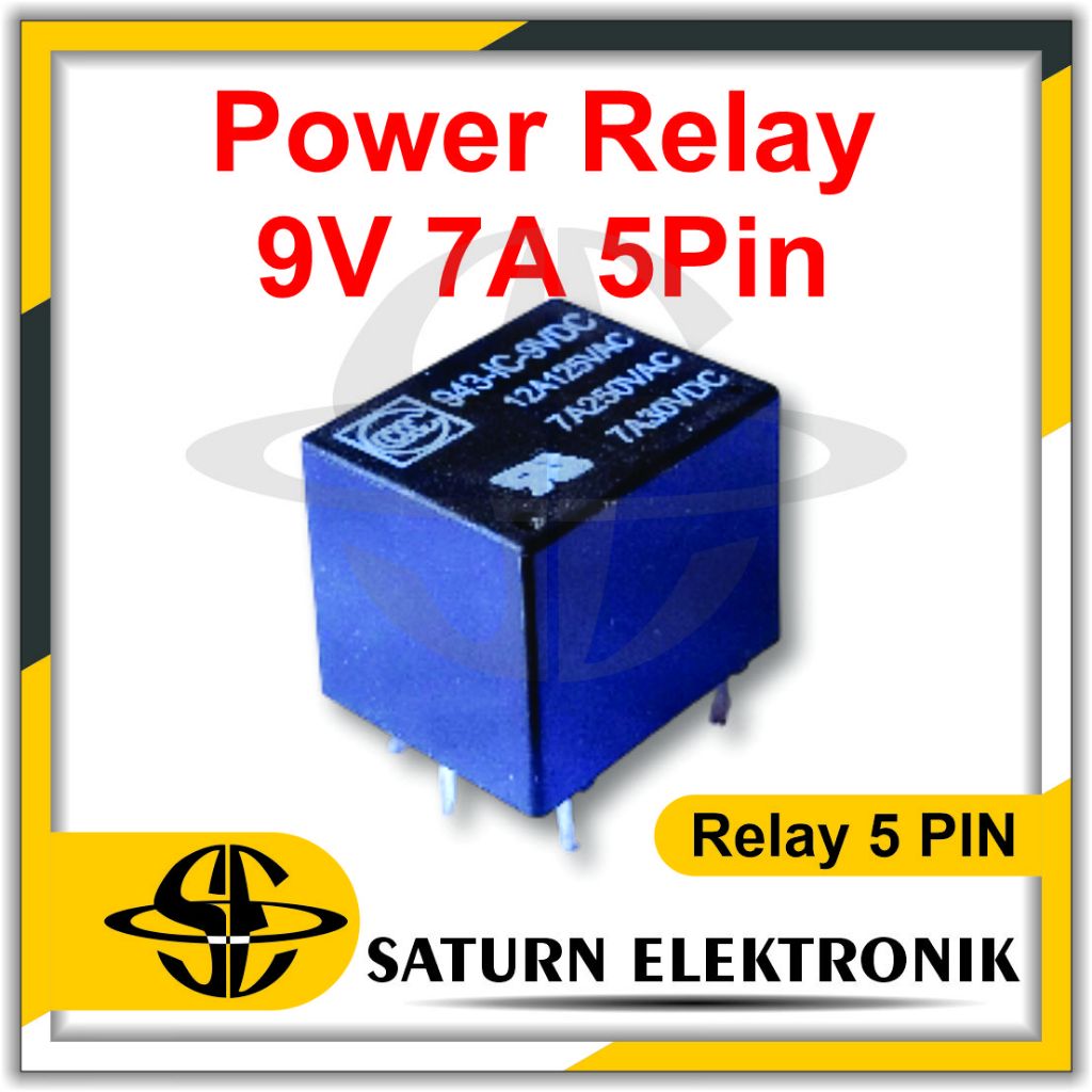 Jual Power Relay 9V 7A 5Pin | Shopee Indonesia